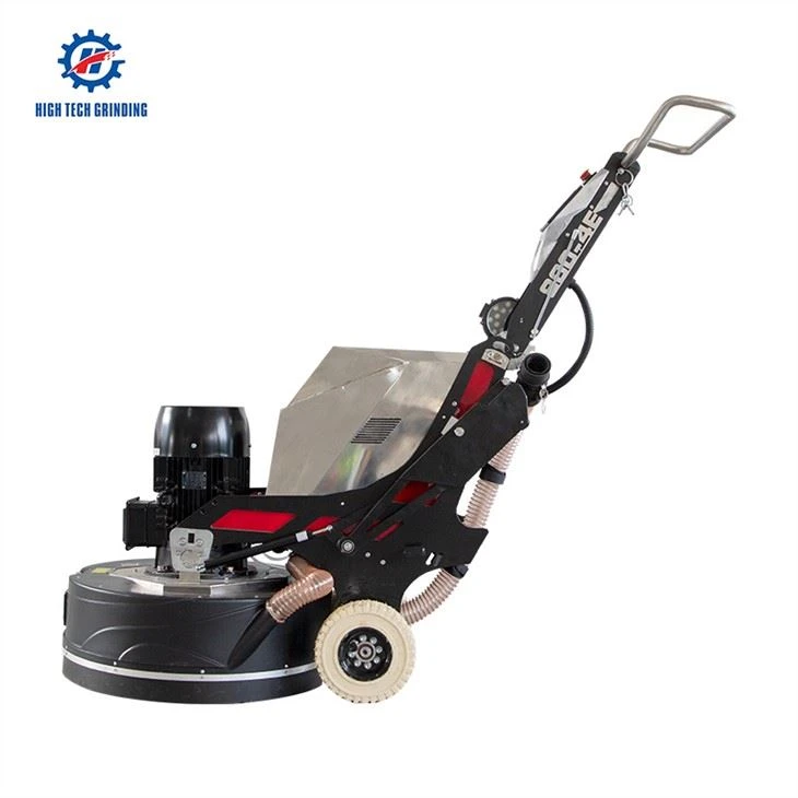 concrete grinder and vacuum